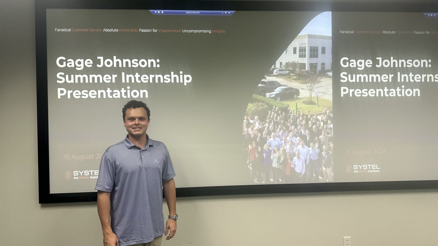 Gage Johnson Summer Internship